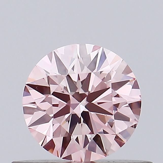 Loose Diamond - ROUND 0.43ct Fancy Intense Pink VS2: Loose Diamond - ROUND 0.43ct Fancy Intense Pink VS2 Source: This is a real non-mined Diamond that has been grown in a lab Shape: ROUND Carats: 0.43 Color: Fancy Intense Pink Certification: IGI