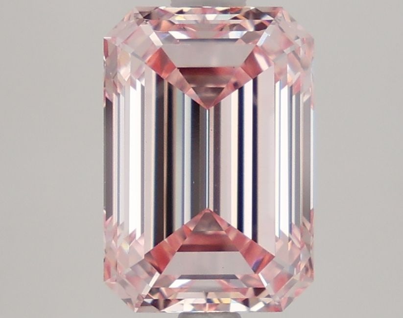 Loose Diamond - EMERALD 3.02ct Fancy Pink VS1 (1 of 1)