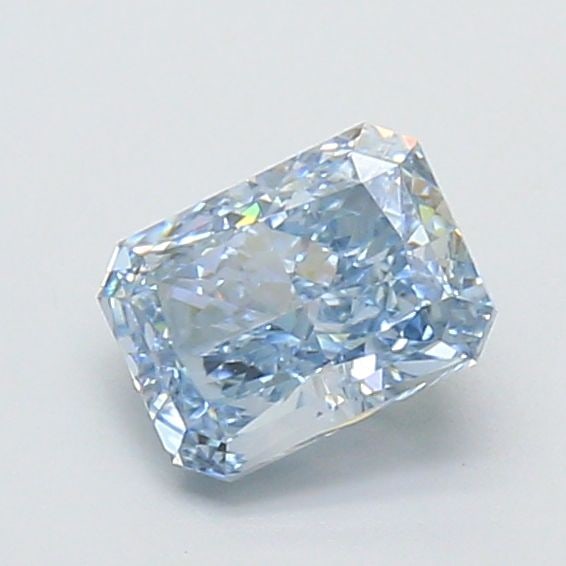 Loose Diamond - RADIANT 1.02ct Fancy Vivid Blue IF: Loose Diamond - RADIANT 1.02ct Fancy Vivid Blue IF Source: This is a real non-mined Diamond that has been grown in a lab Shape: RADIANT Carats: 1.02 Color: Fancy Vivid Blue Certification: IGI Video: