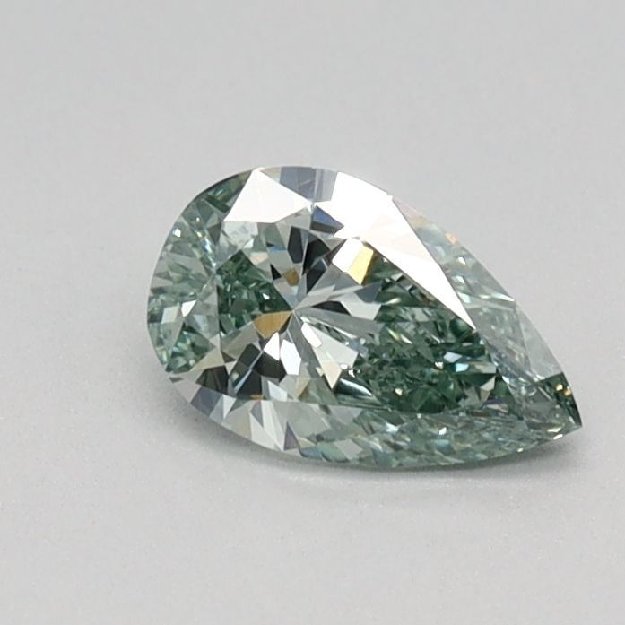 Loose Diamond - PEAR 0.33ct Fancy Vivid Green VVS2 (1 of 1)