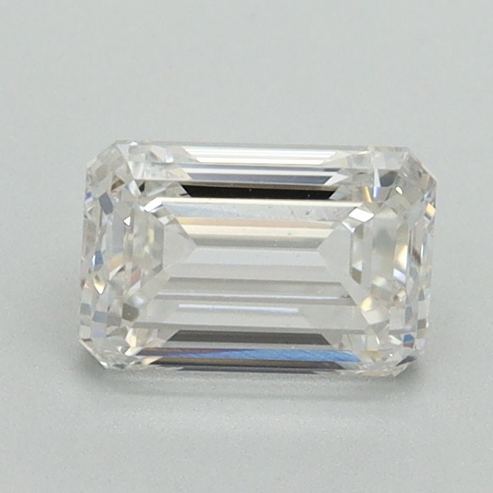 Loose Diamond - EMERALD 1.05ct E VS2: Loose Diamond - EMERALD 1.05ct E VS2 Source: This is a real non-mined Diamond that has been grown in a lab Shape: EMERALD Carats: 1.05 Color: E Clarity: VS2 Certification: NONE Video: