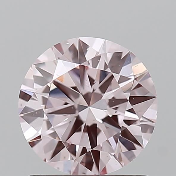 Loose Diamond - ROUND 1.17ct Fancy Pink VS2: Loose Diamond - ROUND 1.17ct Fancy Pink VS2 Source: This is a real non-mined Diamond that has been grown in a lab Shape: ROUND Carats: 1.17 Color: Fancy Pink Certification: IGI Video: