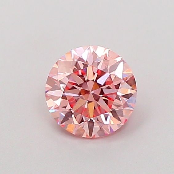 Loose Diamond - ROUND 0.66ct Fancy Intense Pink VS2 (1 of 1)