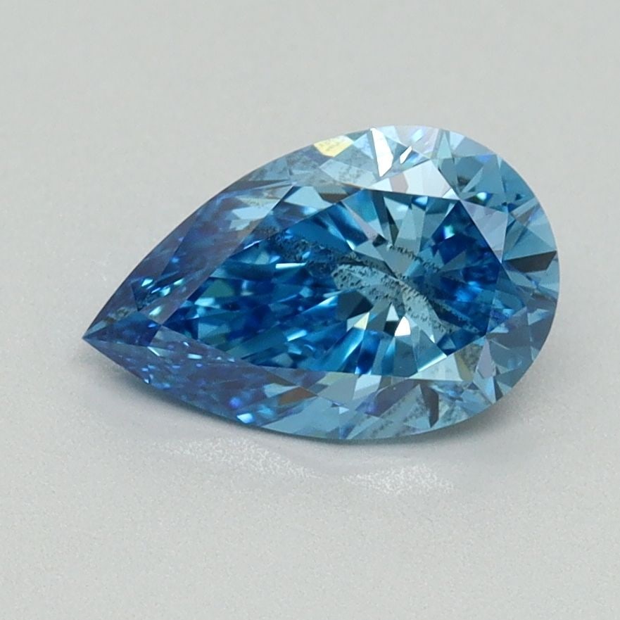 Loose Diamond - PEAR 1.18ct Fancy Vivid Blue SI2 (1 of 1)