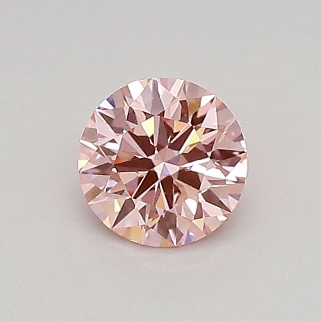 Loose Diamond - ROUND 0.41ct Fancy Vivid Pink VVS2: Loose Diamond - ROUND 0.41ct Fancy Vivid Pink VVS2 Source: This is a real non-mined Diamond that has been grown in a lab Shape: ROUND Carats: 0.41 Color: Fancy Vivid Pink Certification: IGI Video: