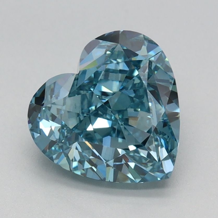 Loose Diamond - HEART 1.6ct Fancy Vivid Blue VS2: Loose Diamond - HEART 1.6ct Fancy Vivid Blue VS2 Source: This is a real non-mined Diamond that has been grown in a lab Shape: HEART Carats: 1.6 Color: Fancy Vivid Blue Certification: IGI Video: