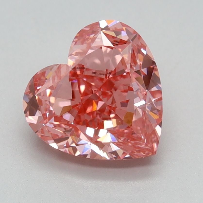 Loose Diamond - HEART 1.59ct Fancy Vivid Pink VVS2: Loose Diamond - HEART 1.59ct Fancy Vivid Pink VVS2 Source: This is a real non-mined Diamond that has been grown in a lab Shape: HEART Carats: 1.59 Color: Fancy Vivid Pink Certification: IGI Video: