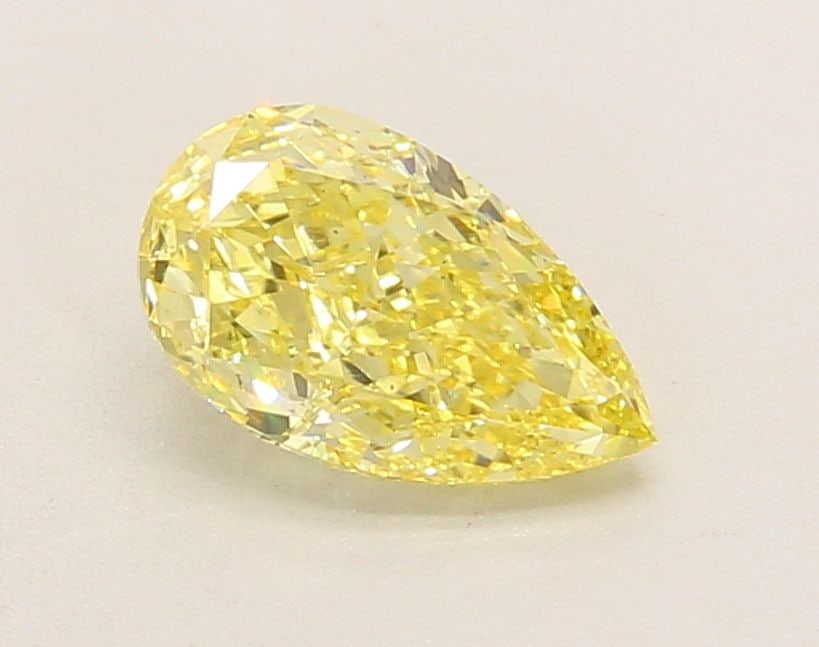 Loose Diamond - PEAR 1.19ct Fancy Intense Yellow VS2: Loose Diamond - PEAR 1.19ct Fancy Intense Yellow VS2 Source: This is a real non-mined Diamond that has been grown in a lab Shape: PEAR Carats: 1.19 Color: Fancy Intense Yellow Certification: IGI