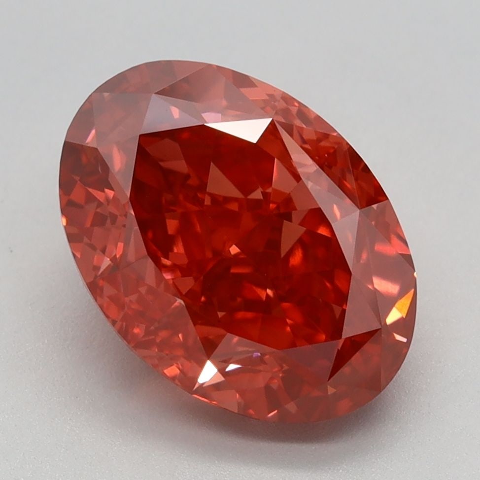 Loose Diamond - OVAL 3.56ct Fancy Vivid Pink VVS2 (1 of 1)