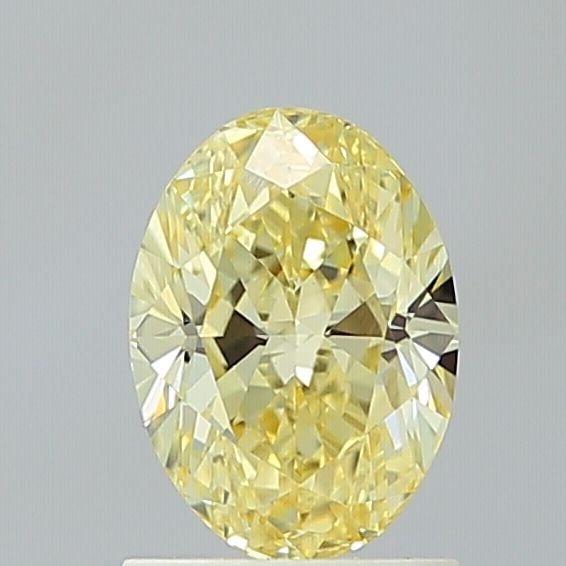 Loose Diamond - OVAL 1.54ct Fancy Intense Yellow VS1: Loose Diamond - OVAL 1.54ct Fancy Intense Yellow VS1 Source: This is a real non-mined Diamond that has been grown in a lab Shape: OVAL Carats: 1.54 Color: Fancy Intense Yellow Certification: IGI Video