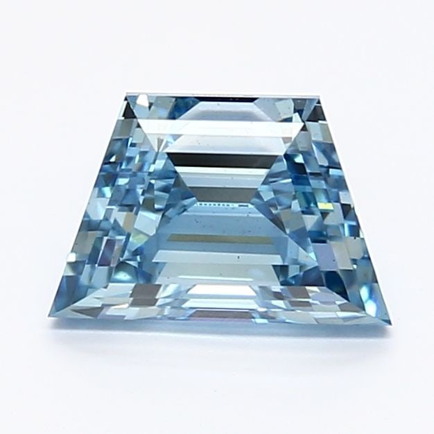 Loose Diamond - TRAPEZOID 1.5ct Fancy Intense Blue VVS2 (1 of 1)