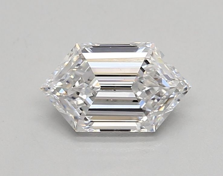 Loose Diamond - HEXAGONAL 0.81ct D VVS2: Loose Diamond - HEXAGONAL 0.81ct D VVS2 Source: This is a real non-mined Diamond that has been grown in a lab Shape: HEXAGONAL Carats: 0.81 Color: D Clarity: VVS2 Certification: IGI Video:
