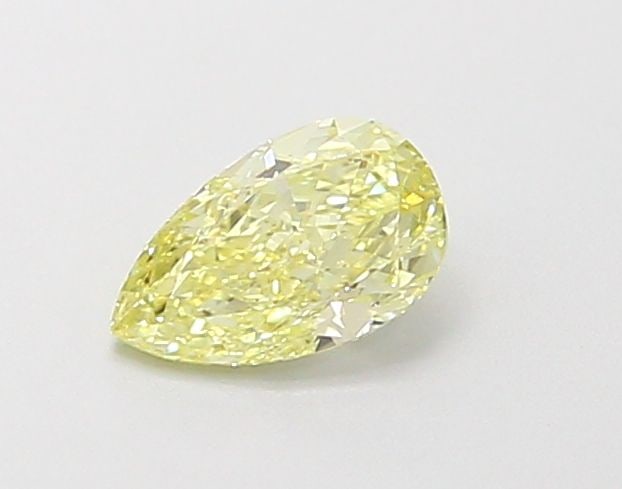 Loose Diamond - PEAR 0.34ct Fancy Light Yellow VS2: Loose Diamond - PEAR 0.34ct Fancy Light Yellow VS2 Source: This is a real non-mined Diamond that has been grown in a lab Shape: PEAR Carats: 0.34 Color: Fancy Light Yellow Certification: IGI Video: