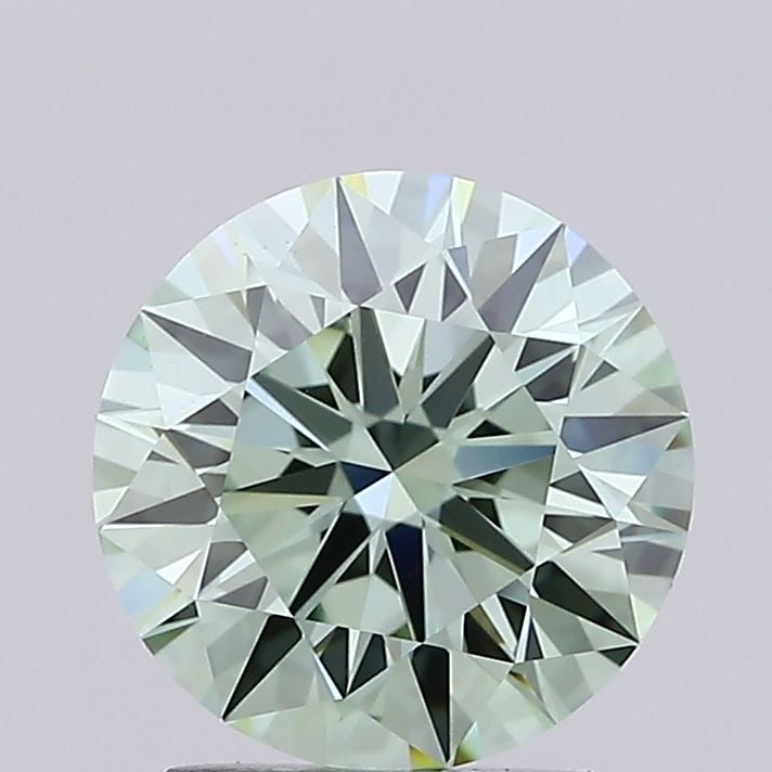 Ideal Loose Diamond - ROUND 2.04ct Fancy Vivid Green VVS1 (1 of 1)