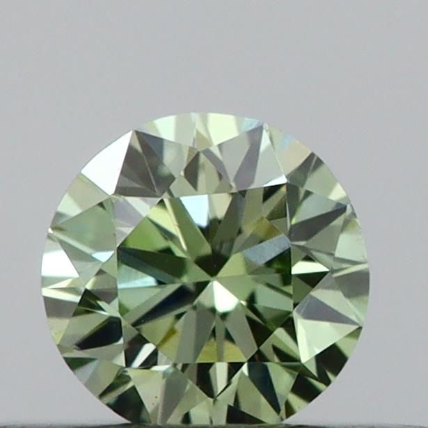 Loose Diamond - ROUND 0.21ct Fancy Vivid Green VS1 (1 of 1)