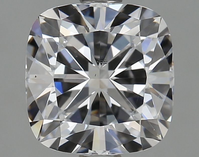 Loose Diamond - CUSHION MODIFIED 1.96ct G SI1: Loose Diamond - CUSHION MODIFIED 1.96ct G SI1 Source: This is a real non-mined Diamond that has been grown in a lab Shape: CUSHION MODIFIED Carats: 1.96 Color: G Clarity: SI1 Certification: IGI Video: