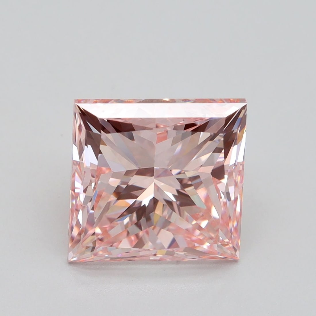 Loose Diamond - PRINCESS 5.01ct Fancy Intense Pink VS1: Loose Diamond - PRINCESS 5.01ct Fancy Intense Pink VS1 Source: This is a real non-mined Diamond that has been grown in a lab Shape: PRINCESS Carats: 5.01 Color: Fancy Intense Pink Certification: IGI