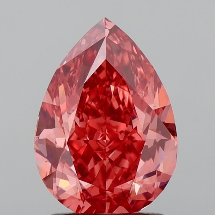 Loose Diamond - PEAR 2.03ct Fancy Vivid Pink VS1: Loose Diamond - PEAR 2.03ct Fancy Vivid Pink VS1 Source: This is a real non-mined Diamond that has been grown in a lab Shape: PEAR Carats: 2.03 Color: Fancy Vivid Pink Certification: IGI Video: