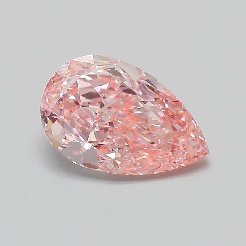 Loose Diamond - PEAR 1.67ct Fancy Vivid Pink VS2: Loose Diamond - PEAR 1.67ct Fancy Vivid Pink VS2 Source: This is a real non-mined Diamond that has been grown in a lab Shape: PEAR Carats: 1.67 Color: Fancy Vivid Pink Certification: IGI Video: