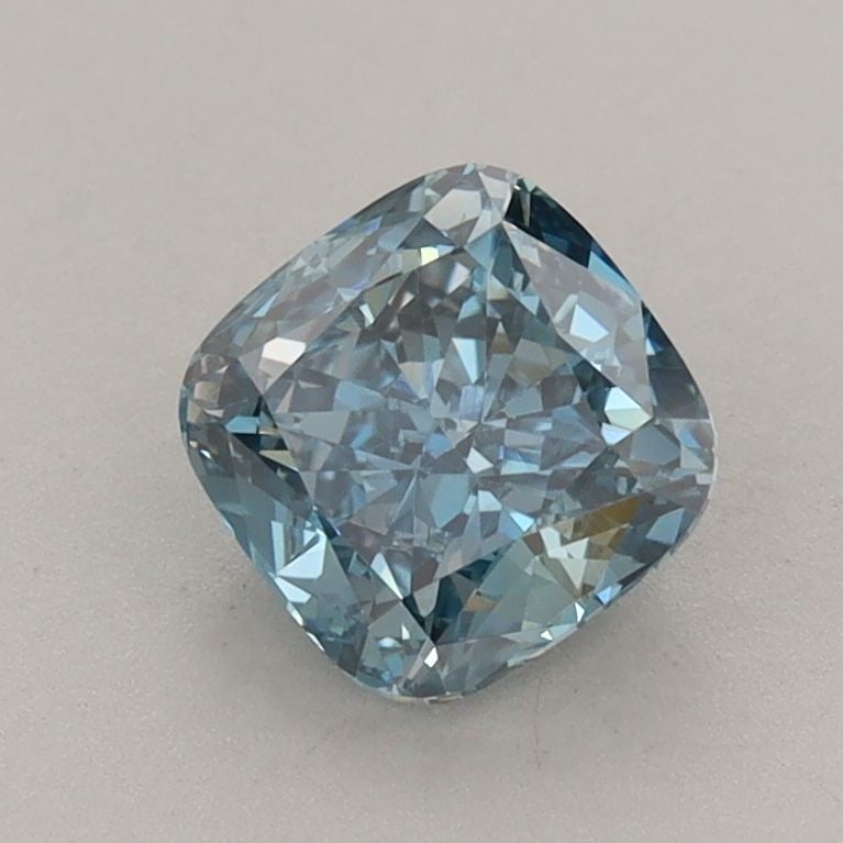 Loose Diamond - CUSHION MODIFIED 1.17ct Fancy Vivid Blue VS1: Loose Diamond - CUSHION MODIFIED 1.17ct Fancy Vivid Blue VS1 Source: This is a real non-mined Diamond that has been grown in a lab Shape: CUSHION MODIFIED Carats: 1.17 Color: Fancy Vivid Blue Certific