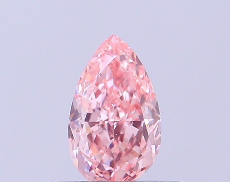 Loose Diamond - PEAR 0.36ct Fancy Intense Pink VVS2: Loose Diamond - PEAR 0.36ct Fancy Intense Pink VVS2 Source: This is a real non-mined Diamond that has been grown in a lab Shape: PEAR Carats: 0.36 Color: Fancy Intense Pink Certification: IGI Video: