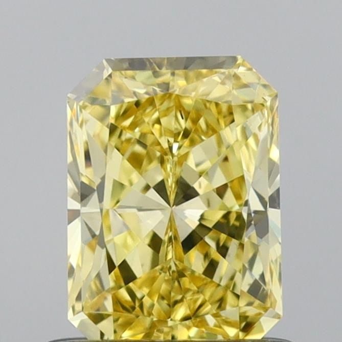 Loose Diamond - RADIANT 0.74ct Fancy Intense Yellow VS2 (1 of 1)
