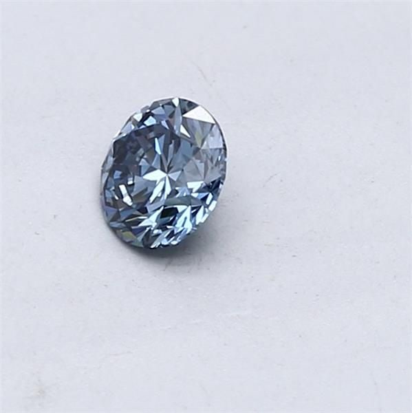 Loose Diamond - ROUND 0.3ct Fancy Vivid Blue VVS2 (1 of 1)