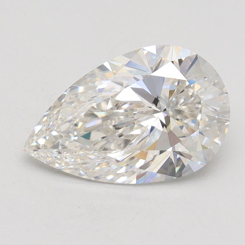 Loose Diamond - PEAR 2.02ct G VS1: Loose Diamond - PEAR 2.02ct G VS1 Source: This is a real non-mined Diamond that has been grown in a lab Shape: PEAR Carats: 2.02 Color: G Clarity: VS1 Certification: IGI Video: Video Link The