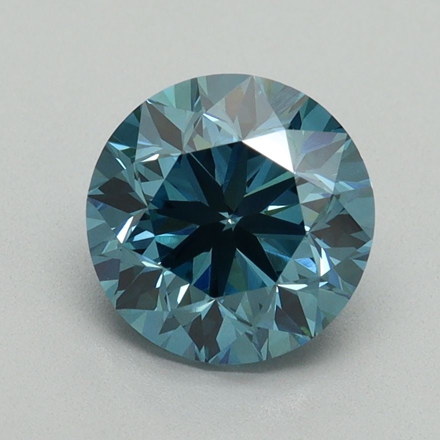 Loose Diamond - ROUND 1.99ct Fancy Vivid Blue VVS2: Loose Diamond - ROUND 1.99ct Fancy Vivid Blue VVS2 Source: This is a real non-mined Diamond that has been grown in a lab Shape: ROUND Carats: 1.99 Color: Fancy Vivid Blue Certification: IGI Video: