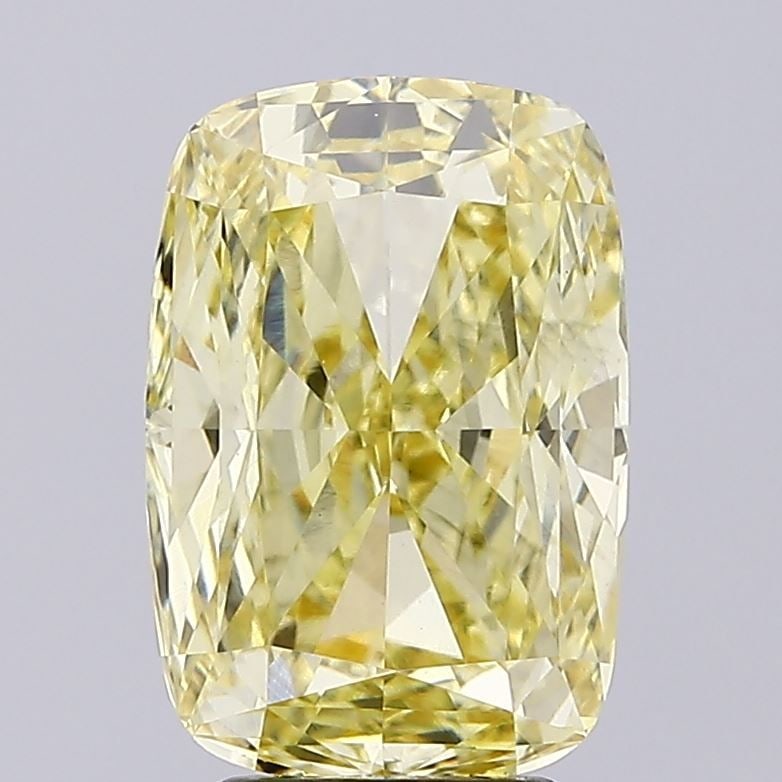Loose Diamond - CUSHION MODIFIED 5.01ct Fancy Yellow VS1 (1 of 1)