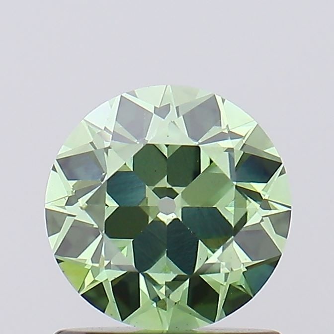 Loose Diamond - ROUND 1.02ct Fancy Vivid Green VS1 (1 of 1)
