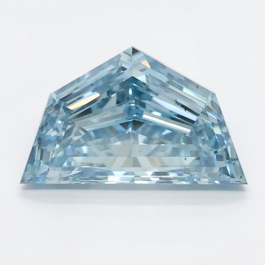 Loose Diamond - CALF 2.1ct Blue VS2: Loose Diamond - CALF 2.1ct Blue VS2 Source: This is a real non-mined Diamond that has been grown in a lab Shape: CALF Carats: 2.1 Color: Blue Certification: NONE Video: