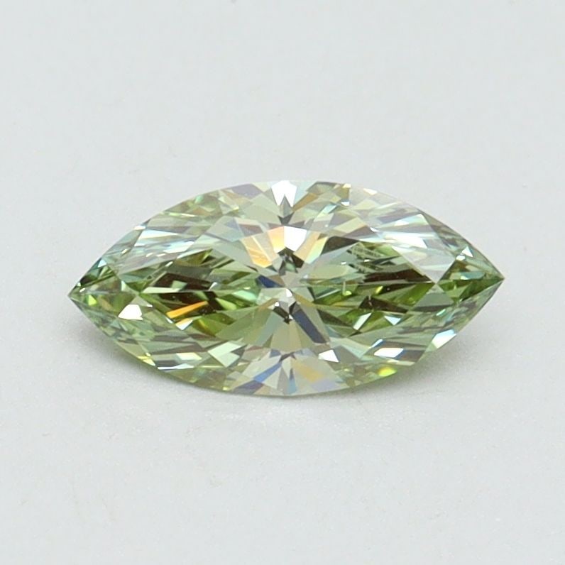 Loose Diamond - MARQUISE 0.51ct Fancy Vivid Green VVS2 (1 of 1)