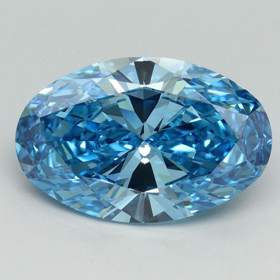 Loose Diamond - OVAL 4.05ct Fancy Vivid Blue VS1: Loose Diamond - OVAL 4.05ct Fancy Vivid Blue VS1 Source: This is a real non-mined Diamond that has been grown in a lab Shape: OVAL Carats: 4.05 Color: Fancy Vivid Blue Certification: IGI Video: