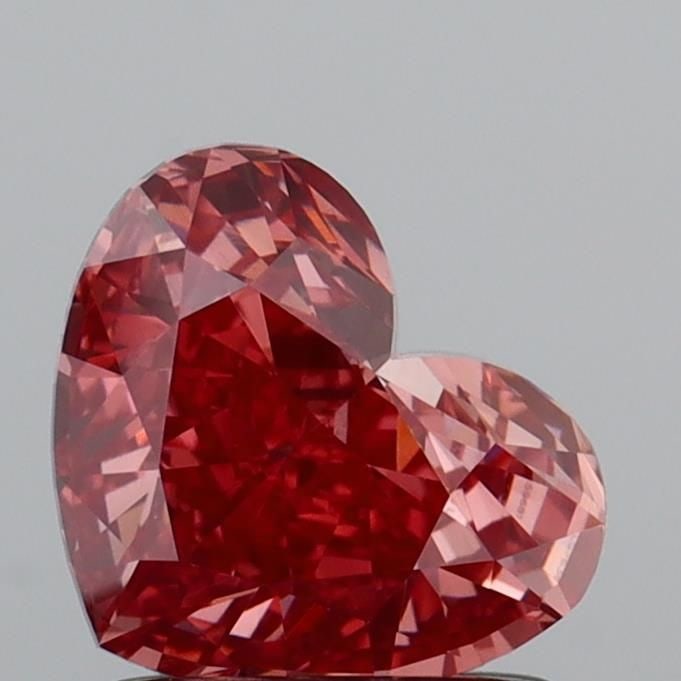 Loose Diamond - HEART 1.08ct Fancy Vivid Pink VS1: Loose Diamond - HEART 1.08ct Fancy Vivid Pink VS1 Source: This is a real non-mined Diamond that has been grown in a lab Shape: HEART Carats: 1.08 Color: Fancy Vivid Pink Certification: IGI Video: