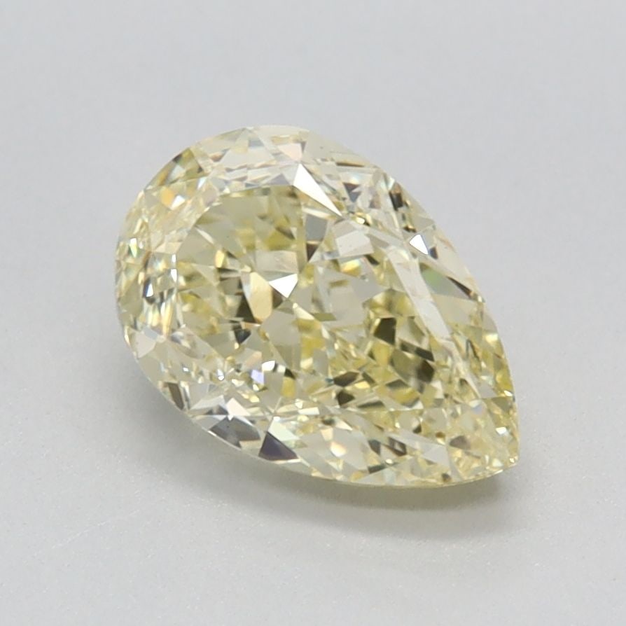 Loose Diamond - PEAR 1.42ct Fancy Yellow VS1: Loose Diamond - PEAR 1.42ct Fancy Yellow VS1 Source: This is a real non-mined Diamond that has been grown in a lab Shape: PEAR Carats: 1.42 Color: Fancy Yellow Certification: IGI Video: Video Link 