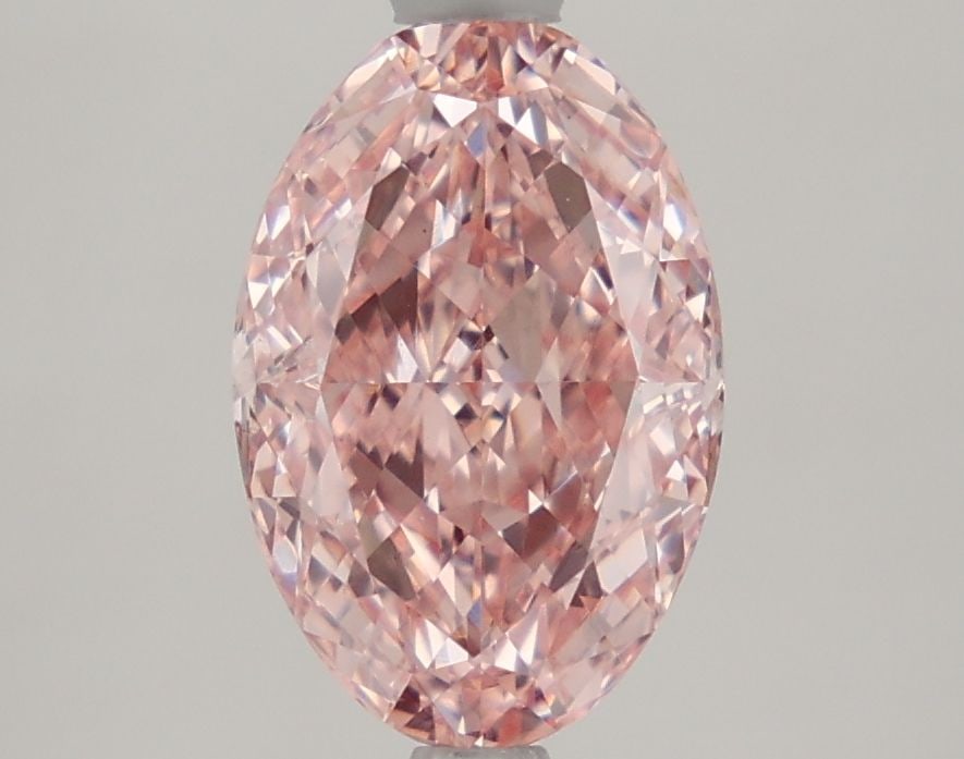 Loose Diamond - OVAL 2.25ct Fancy Vivid Pink VS1: Loose Diamond - OVAL 2.25ct Fancy Vivid Pink VS1 Source: This is a real non-mined Diamond that has been grown in a lab Shape: OVAL Carats: 2.25 Color: Fancy Vivid Pink Certification: IGI Video: