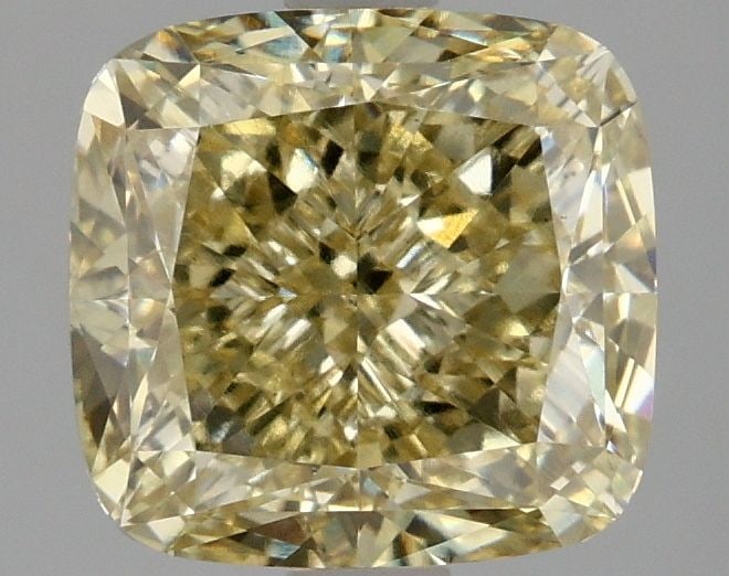 Loose Diamond - CUSHION MODIFIED 2.79ct Fancy Intense Yellow VS1 (1 of 1)