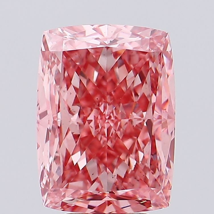 Loose Diamond - CUSHION MODIFIED 6.11ct Fancy Vivid Pink VS2 (1 of 1)