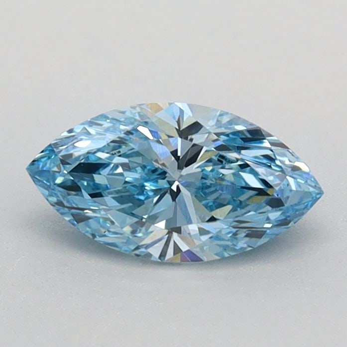Loose Diamond - MARQUISE 0.46ct Fancy Vivid Blue VS1: Loose Diamond - MARQUISE 0.46ct Fancy Vivid Blue VS1 Source: This is a real non-mined Diamond that has been grown in a lab Shape: MARQUISE Carats: 0.46 Color: Fancy Vivid Blue Certification: IGI