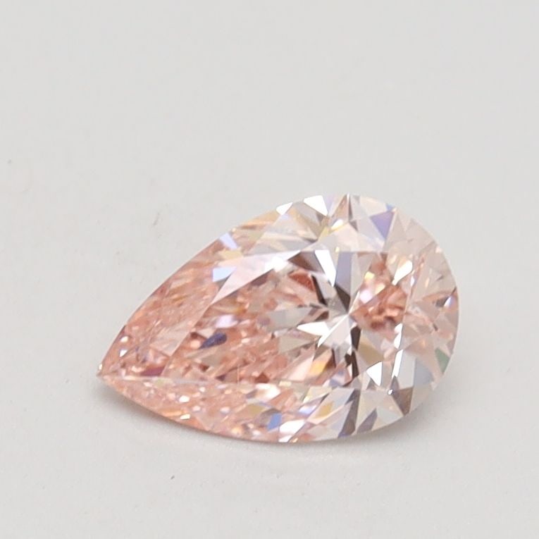 Loose Diamond - PEAR 0.56ct Fancy Light Pink VS1: Loose Diamond - PEAR 0.56ct Fancy Light Pink VS1 Source: This is a real non-mined Diamond that has been grown in a lab Shape: PEAR Carats: 0.56 Color: Fancy Light Pink Certification: IGI Video: