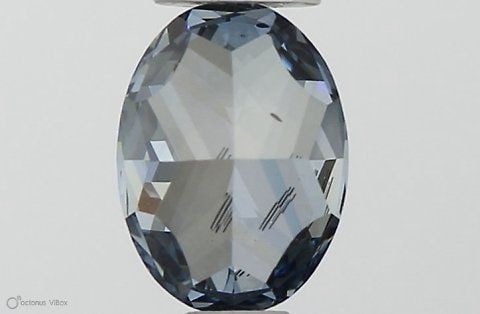 Loose Diamond - OVAL 0.51ct Fancy Vivid Blue SI1: Loose Diamond - OVAL 0.51ct Fancy Vivid Blue SI1 Source: This is a real non-mined Diamond that has been grown in a lab Shape: OVAL Carats: 0.51 Color: Fancy Vivid Blue Certification: IGI Video: