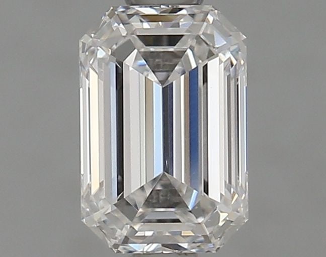 Loose Diamond - EMERALD 1.01ct D VS2: Loose Diamond - EMERALD 1.01ct D VS2 Source: This is a real non-mined Diamond that has been grown in a lab Shape: EMERALD Carats: 1.01 Color: D Clarity: VS2 Certification: IGI Video: