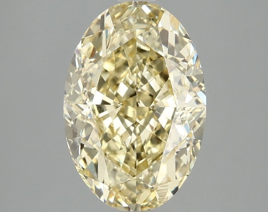 Loose Diamond - OVAL 3.07ct Fancy Intense Yellow VVS2: Loose Diamond - OVAL 3.07ct Fancy Intense Yellow VVS2 Source: This is a real non-mined Diamond that has been grown in a lab Shape: OVAL Carats: 3.07 Color: Fancy Intense Yellow Certification: IGI