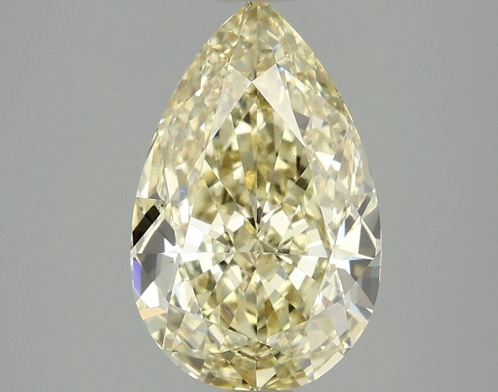 Loose Diamond - PEAR 3.08ct Fancy Yellow VS1: Loose Diamond - PEAR 3.08ct Fancy Yellow VS1 Source: This is a real non-mined Diamond that has been grown in a lab Shape: PEAR Carats: 3.08 Color: Fancy Yellow Certification: IGI Video: Video Link 