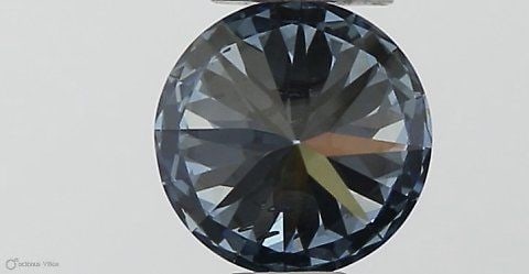 Loose Diamond - ROUND 0.36ct Fancy Vivid Blue SI1 (1 of 1)