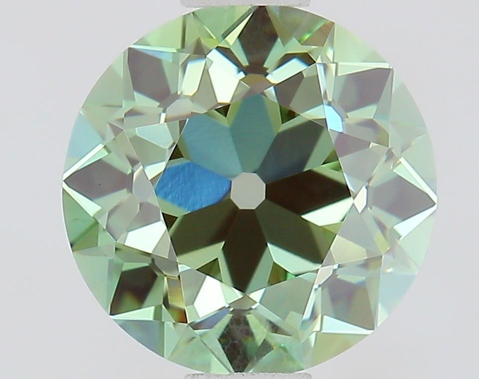 Loose Diamond - EUROPEAN CUT 1.06ct Fancy Vivid Green VVS2: Loose Diamond - EUROPEAN CUT 1.06ct Fancy Vivid Green VVS2 Source: This is a real non-mined Diamond that has been grown in a lab Shape: EUROPEAN CUT Carats: 1.06 Color: Fancy Vivid Green