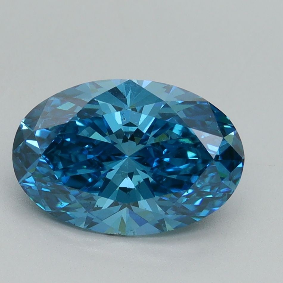 Loose Diamond - OVAL 2.04ct Fancy Vivid Blue VS2 (1 of 1)