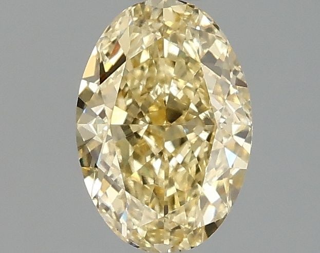 Loose Diamond - OVAL 1.04ct Fancy Intense Yellow VS1: Loose Diamond - OVAL 1.04ct Fancy Intense Yellow VS1 Source: This is a real non-mined Diamond that has been grown in a lab Shape: OVAL Carats: 1.04 Color: Fancy Intense Yellow Certification: IGI