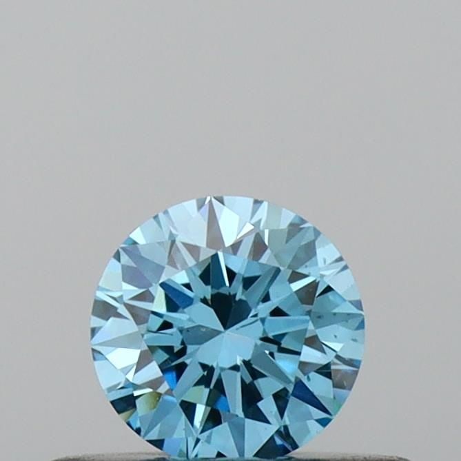Loose Diamond - ROUND 0.3ct Fancy Vivid Blue VS2: Loose Diamond - ROUND 0.3ct Fancy Vivid Blue VS2 Source: This is a real non-mined Diamond that has been grown in a lab Shape: ROUND Carats: 0.3 Color: Fancy Vivid Blue Certification: IGI Video: